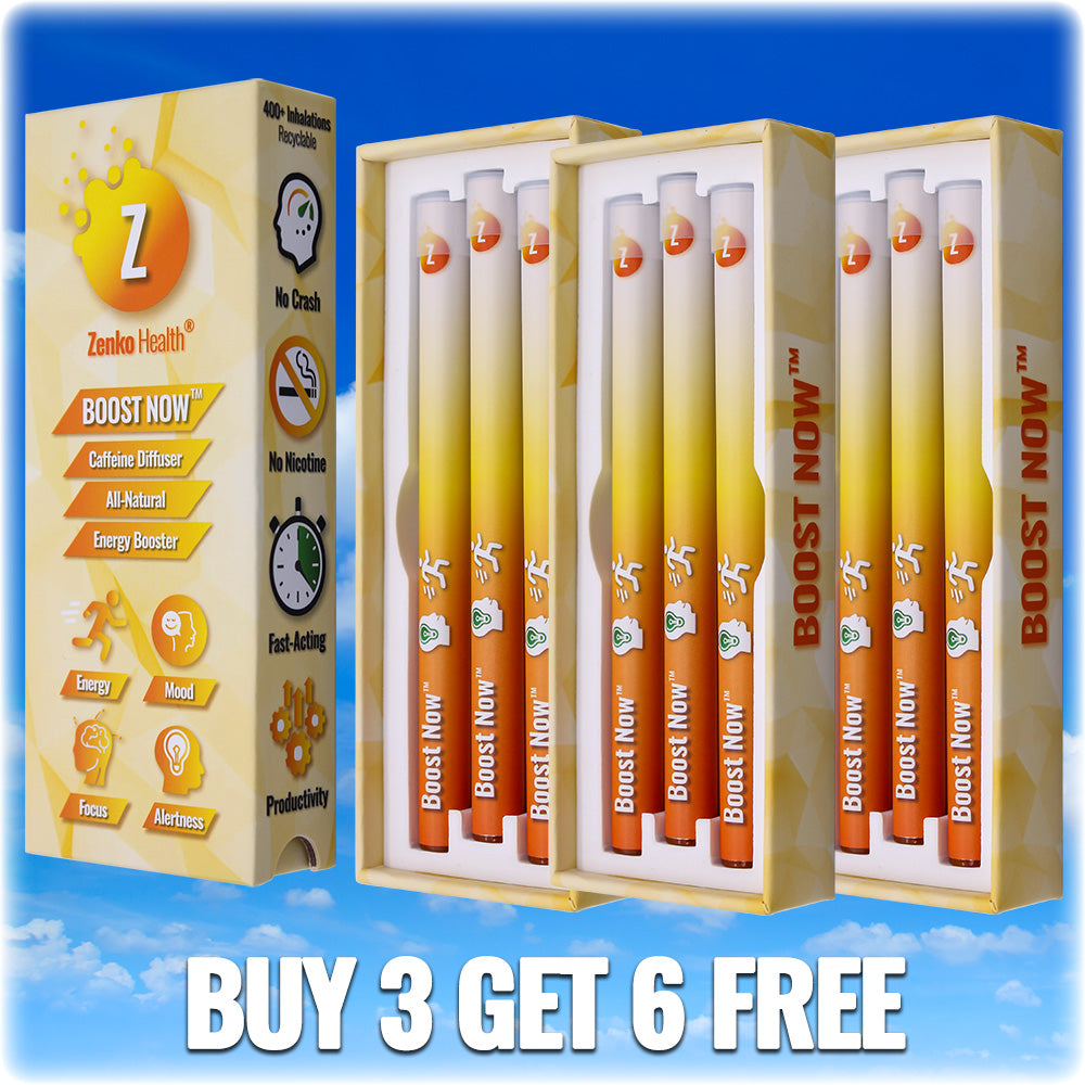 Boost Now™ Caffeine Diffuser - Fast-Acting - All-Natural Energy Booster